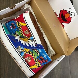 Vans Sesame Street Multicolor High-Tops
